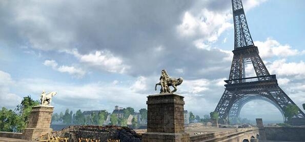 法国巴黎成战场《坦克世界》国服新版11日上