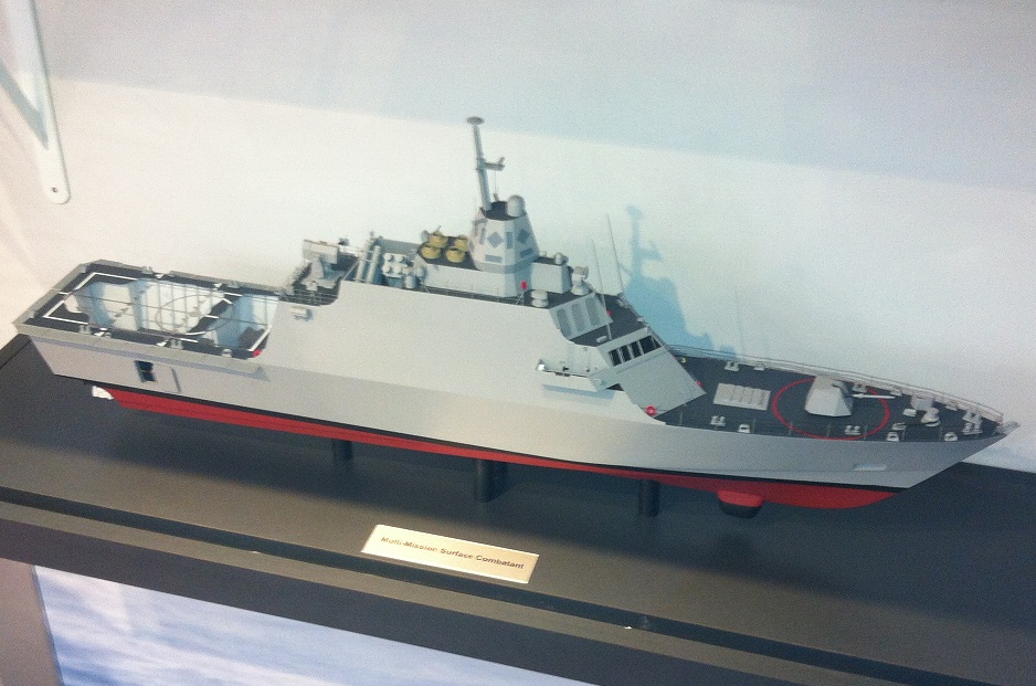 2014欧洲海军展 意大利船舶制造公司展台
