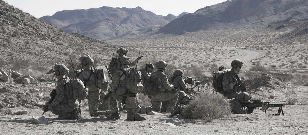 美陆军第75游骑兵团进行实战演练 提高作战能力_空中网军事频道