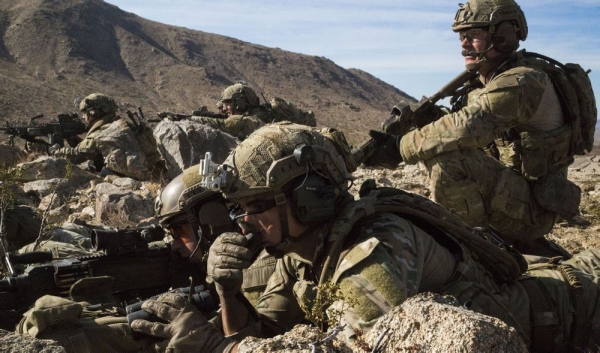 美陆军第75游骑兵团进行实战演练 提高作战能力