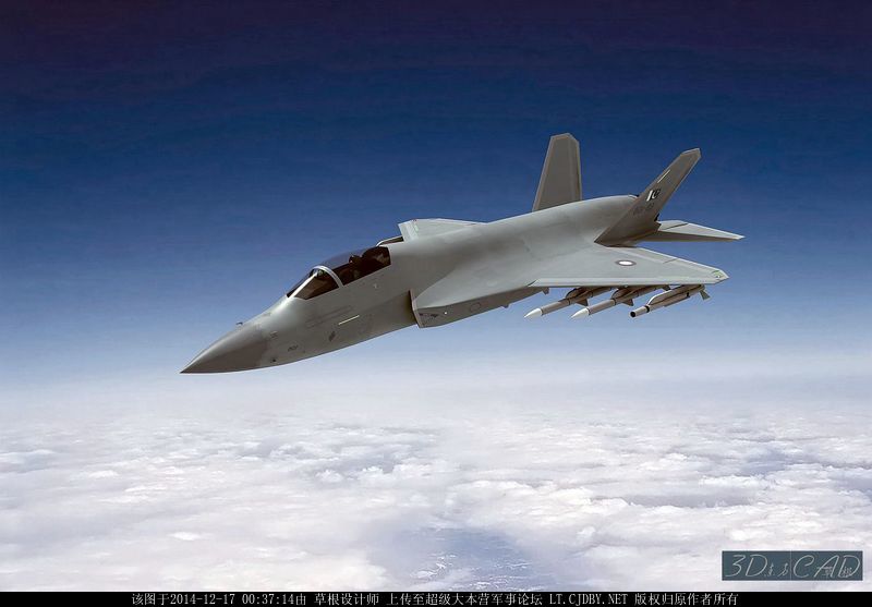 网友给出隐身版枭龙魔改方案 二代变四代?