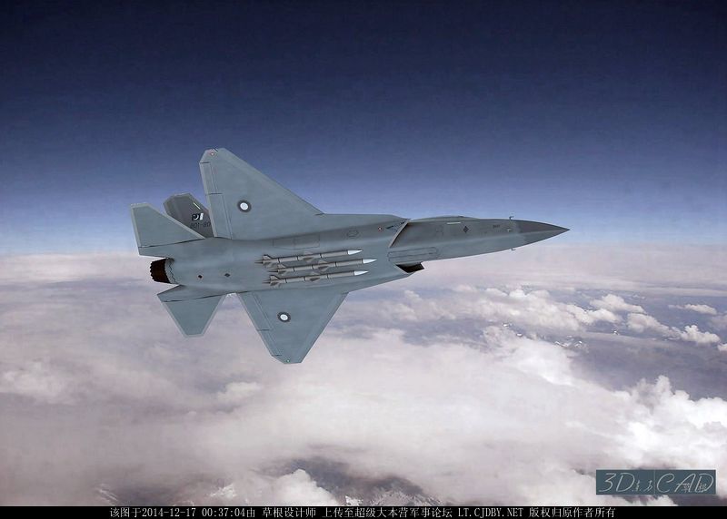 网友给出隐身版枭龙魔改方案 二代变四代?