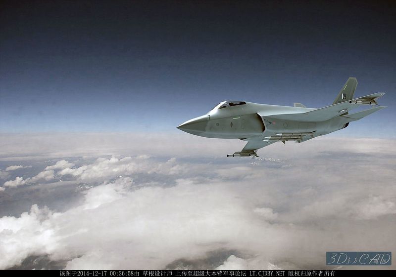 网友给出隐身版枭龙魔改方案 二代变四代?