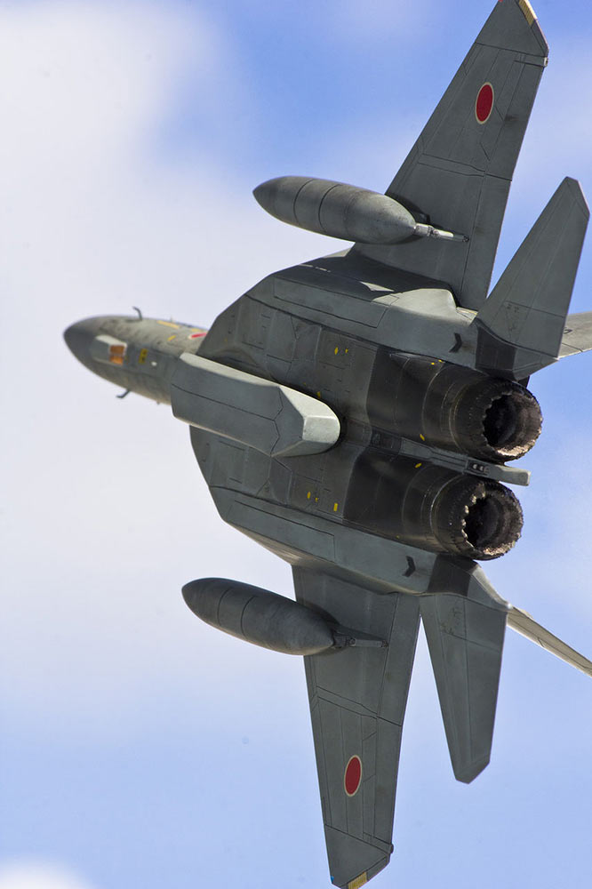 日本隐身版F-15J终极幻想 完美模型只是黄粱一