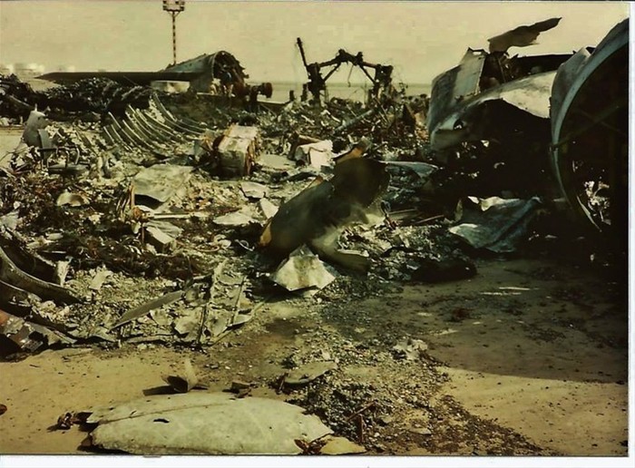 战争的痕迹:第一次海湾战争中的多国部队营地