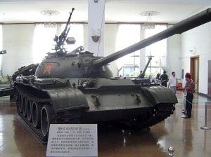 我国59式坦克就是仿制于t-54a