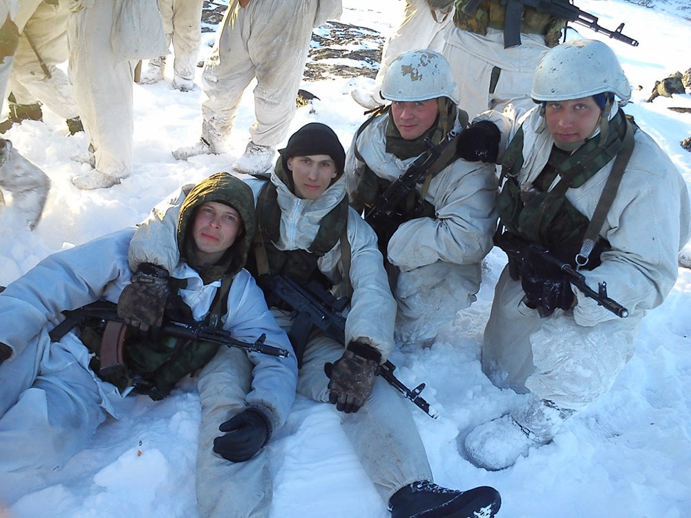 俄罗斯海军陆战队海量私密生活训练照曝光