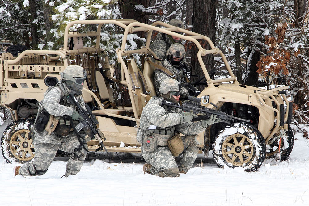 美国陆军正在测试MRZR4 LT全地形车辆机动性