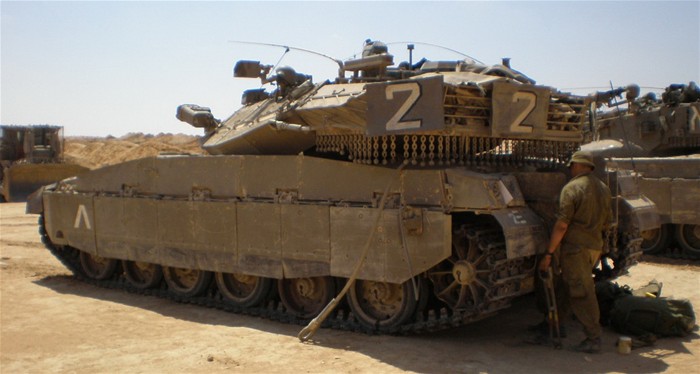 以色列“梅卡瓦”MK IID“Dor Daled”主战坦克_空中网军事频道