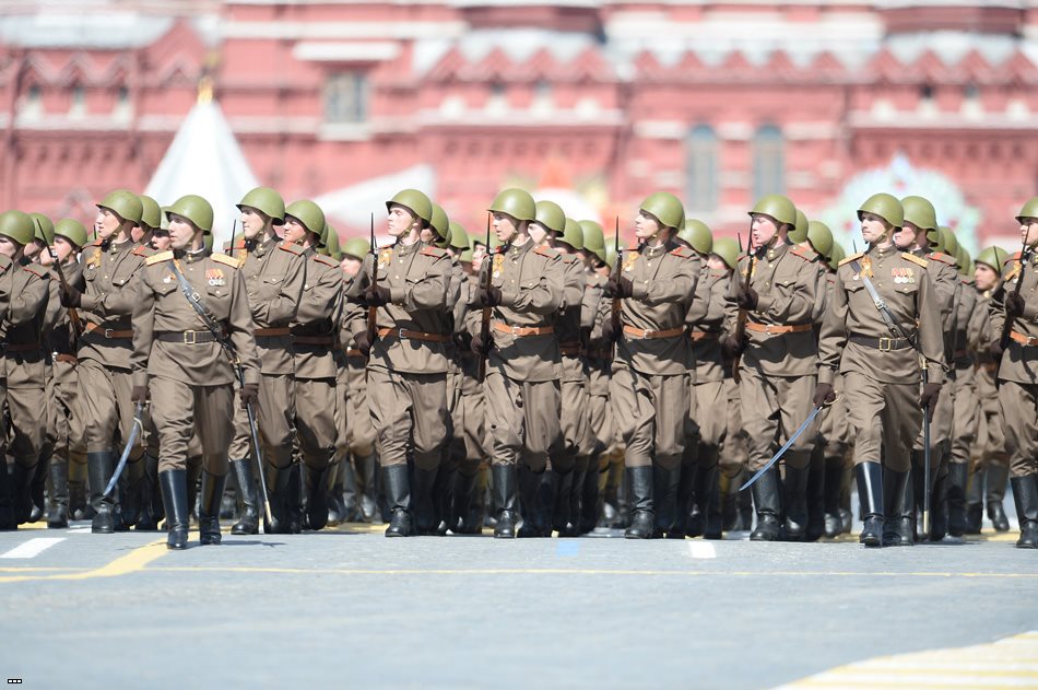 俄罗斯卫国战争胜利70周年红场阅兵回顾(1)