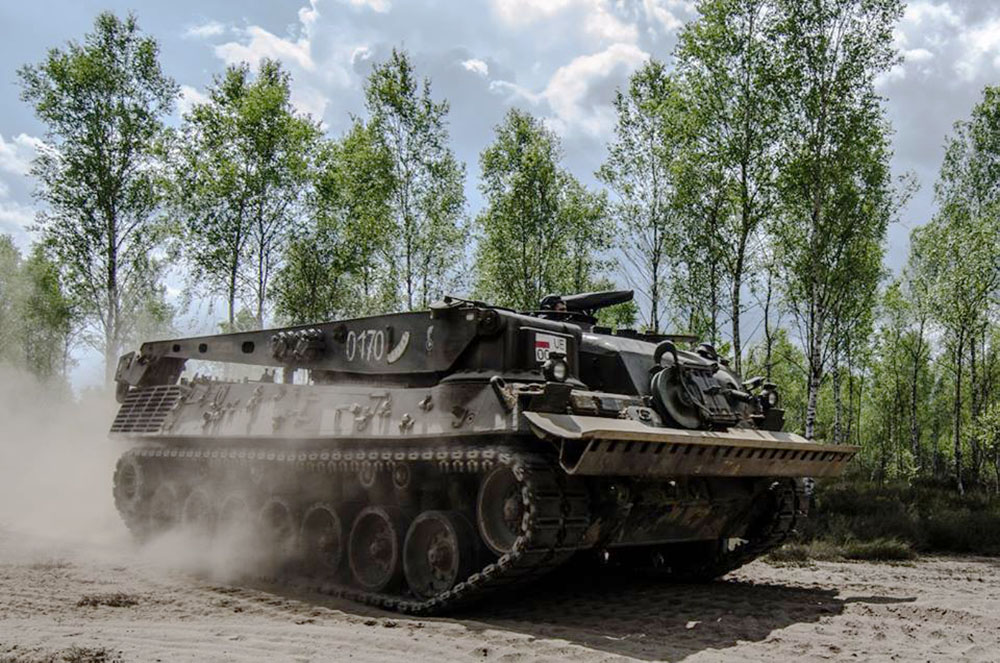 波兰陆军第11骑兵师举行獾-2015演习