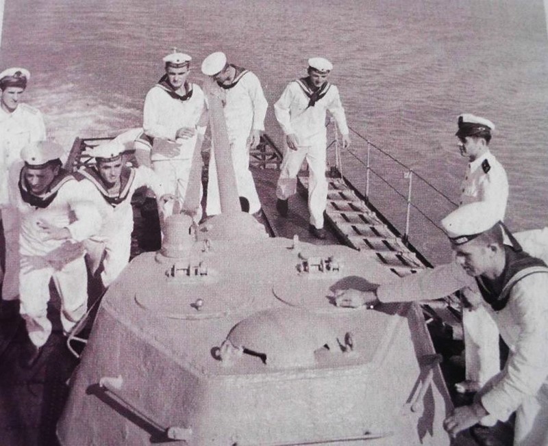 二战期间苏联红海军多瑙河区舰队装备的坦克炮艇