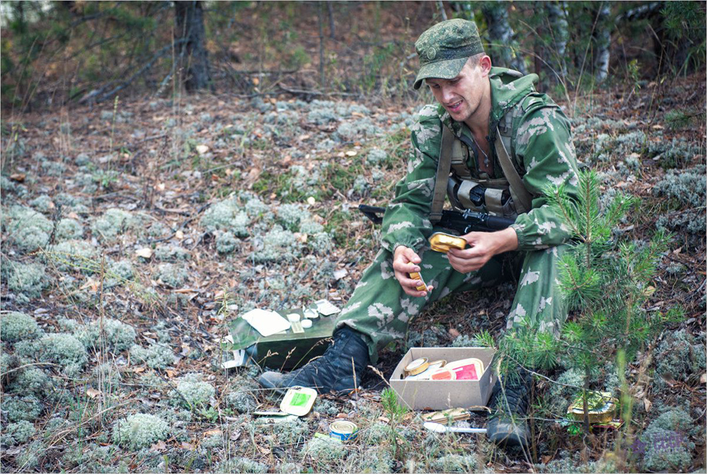 俄罗斯特种兵如何在野战条件下解决温饱问题