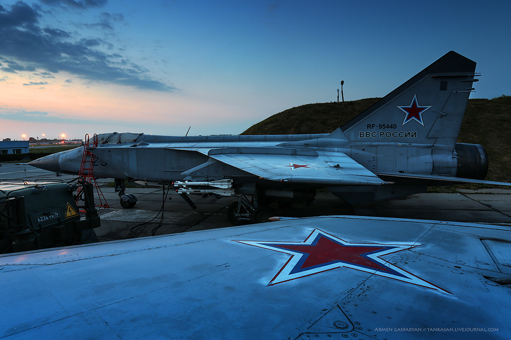 独一无二的米格-31M战斗机亮相俄军彼尔姆基地