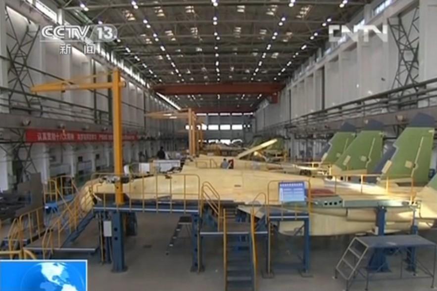 中美俄最顶尖战机生产线对比 生产力差距明显