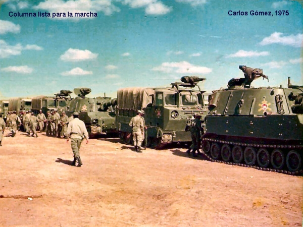 非洲荒漠中的战争之神 驻西撒哈拉的西班牙炮兵