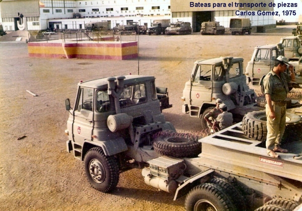 非洲荒漠中的战争之神 驻西撒哈拉的西班牙炮兵_空中网军事频道