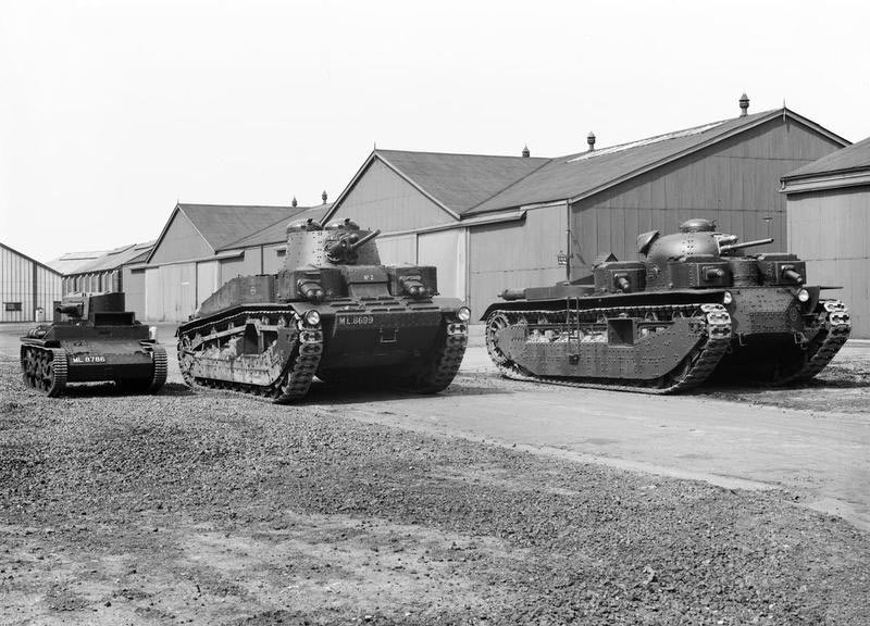 英国维克斯A6三炮塔坦克 苏联T-28灵感源泉_空中网军事频道