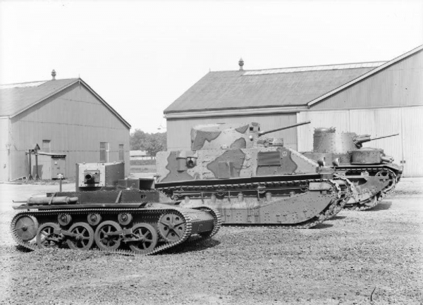 英国维克斯A6三炮塔坦克 苏联T-28灵感源泉