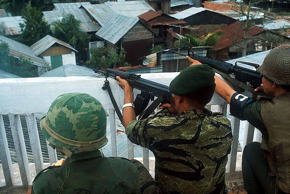 北越发动“春节攻势”规模空前 双方伤亡惨重_空中网军事频道