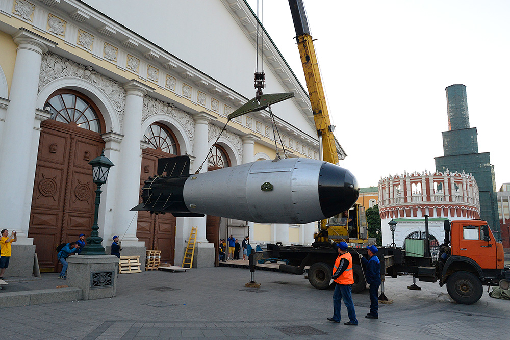 俄罗斯展出“大伊万”核弹 冲击波环绕地球三圈