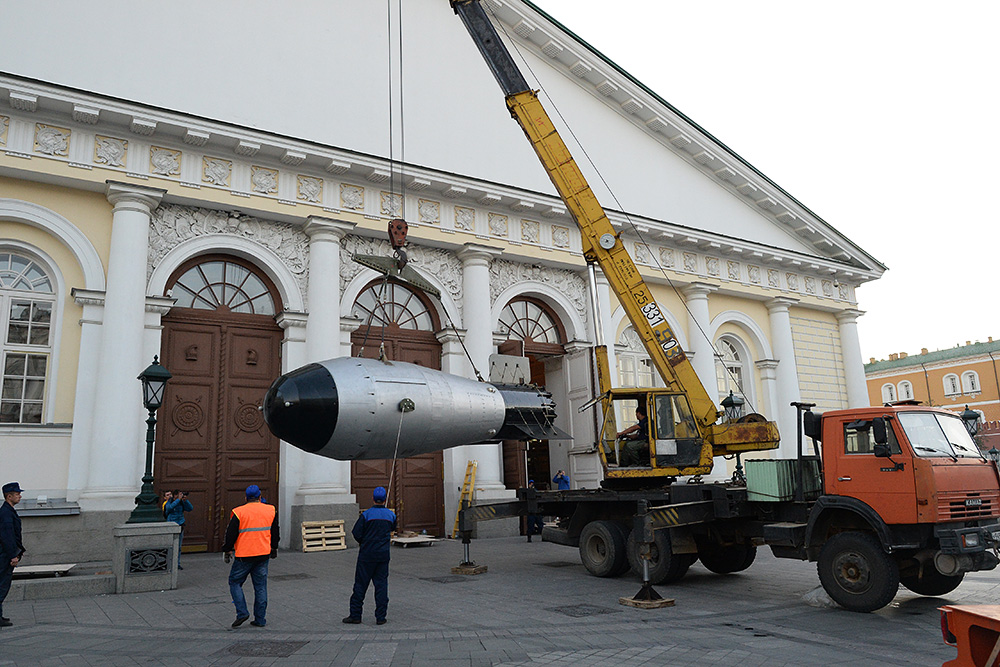 俄罗斯展出“大伊万”核弹 冲击波环绕地球三圈