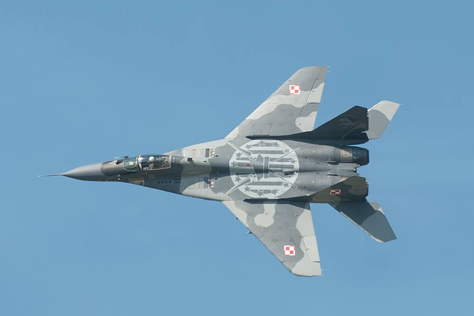 斯洛伐克航空节开幕 米格-29老虎涂装惹人醉