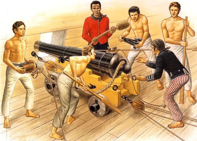 抛弃老旧的引火绳 前装火炮时代的火炮燧发机