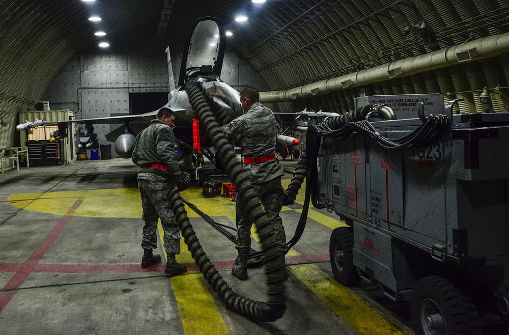 覆盖全境 美军在韩进行警戒王牌-16联合演习