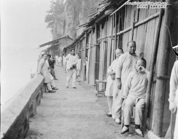外国人拍1917年重庆
