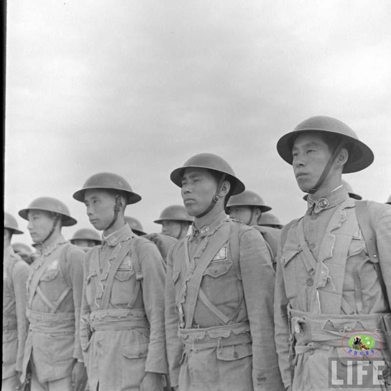 美拍41年抗战国军训练