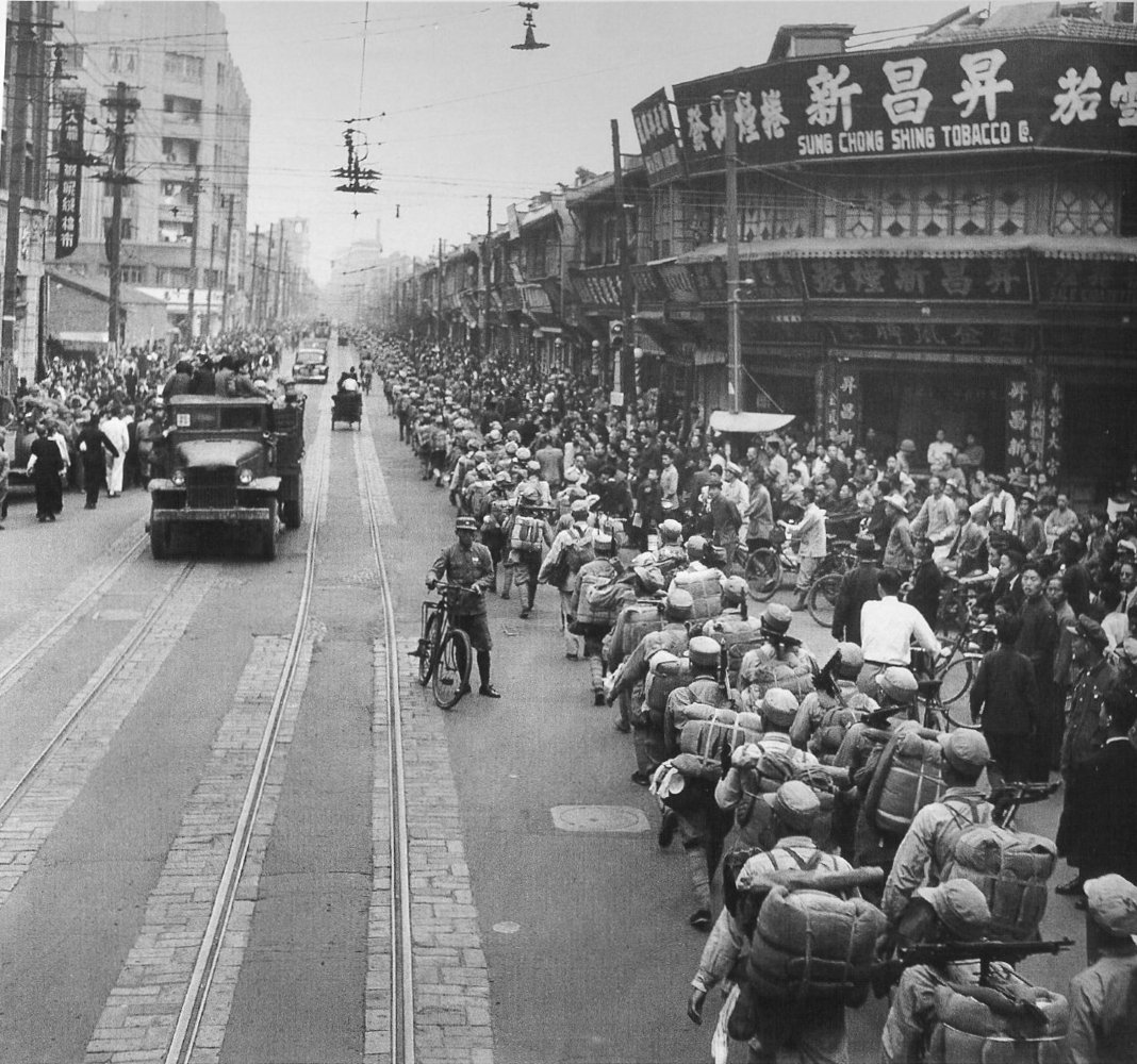 1949年解放前夕的上海