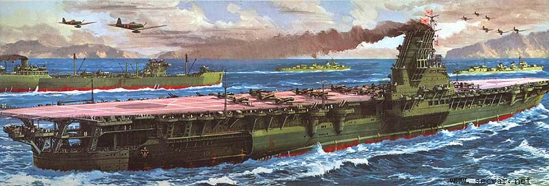 日本海军重型航母-信浓号