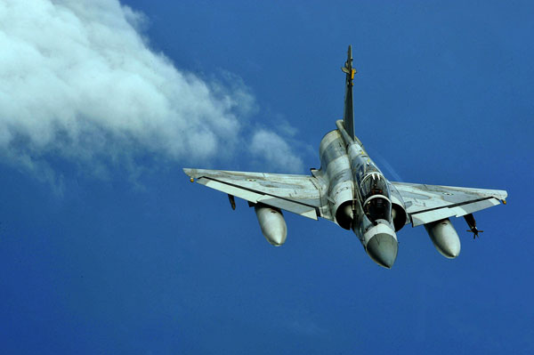 幻影2000战斗机的空中魅影