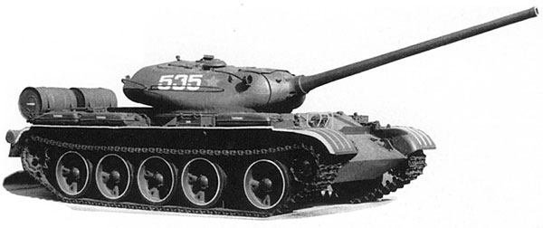 产量最大的坦克 苏联T-54中型坦克
