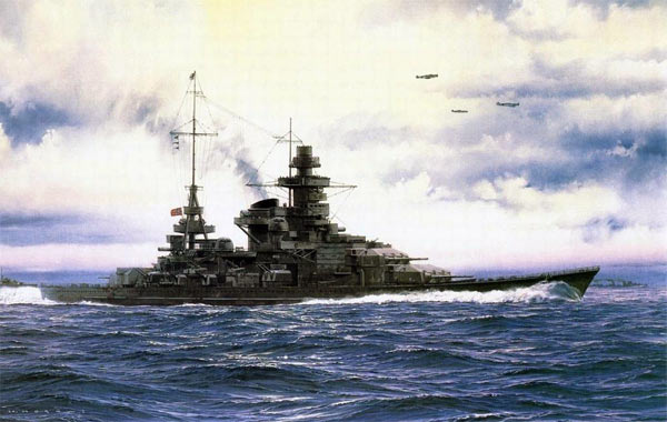 终极较量——德国海军的闭幕一战