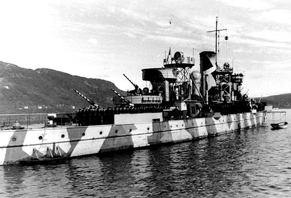 德国海军的防空浮炮台军舰 废物利用