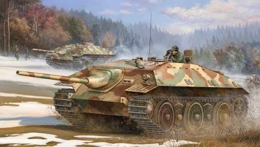 德国二战末日战车E-25型自行反坦克炮