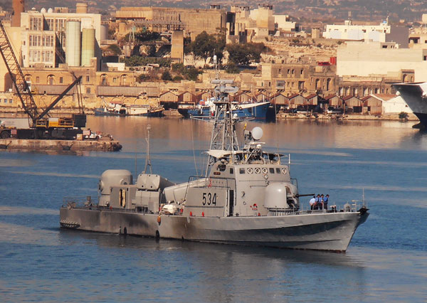 利比亚海军勇士级导弹快艇
