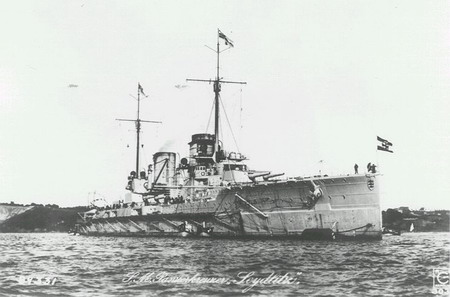 不沉之舰—德皇海军塞德利茨号战列巡洋舰