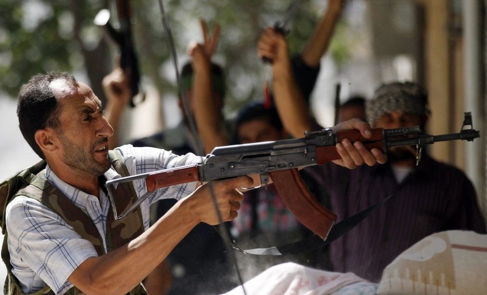 叙利亚战场的中国武器之56式冲锋枪