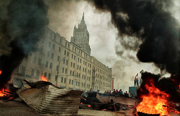 1993年10月4日莫斯科十月事件结束政变