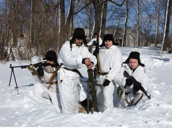 俄罗斯军迷复刻珍宝岛事件