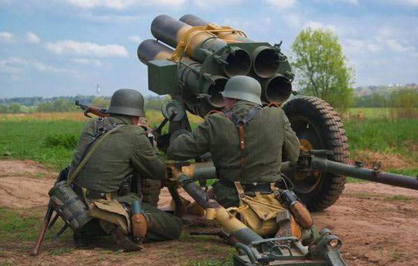 150毫米nebelwerfer 41式火箭炮