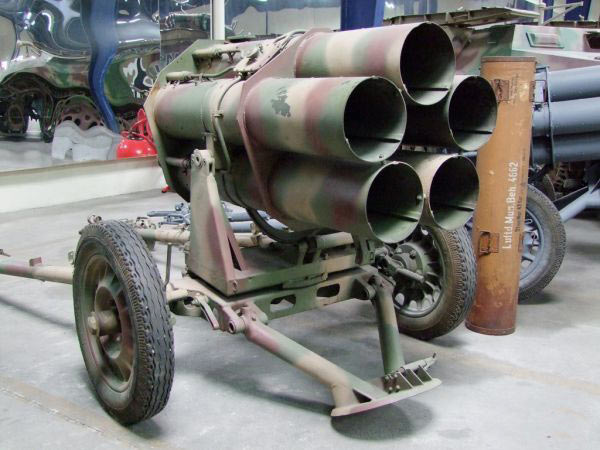 150毫米nebelwerfer 41式火箭炮