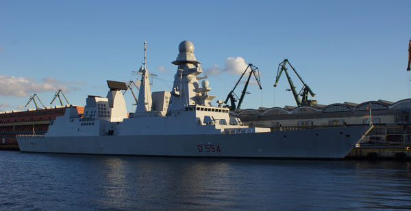 意大利驱逐舰卡约·杜伊利奥号_巴士战机世