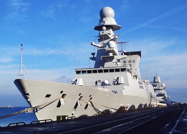 意大利“地平线”级驱逐舰“卡约·杜伊利奥”号_空中网军事频道