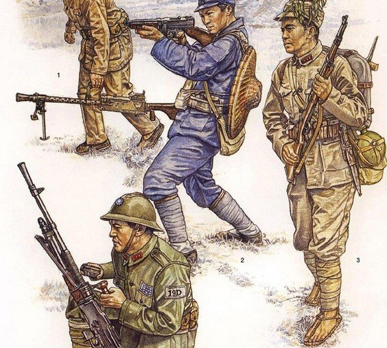 彩绘还原:真实的国军抗战形象