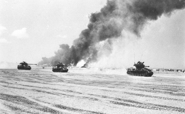 看看六日战争中以色列的坦克