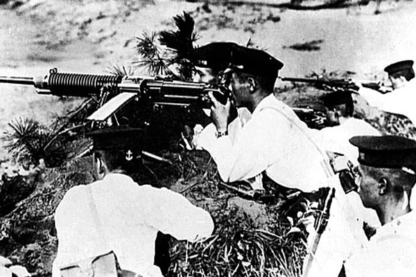 抗战日本杀人利器:九二式7.7mm重机枪_空中网军事频道
